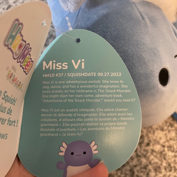 NWT 10” Miss Vi Hugmee Squishmallow - Picture 3 of 3